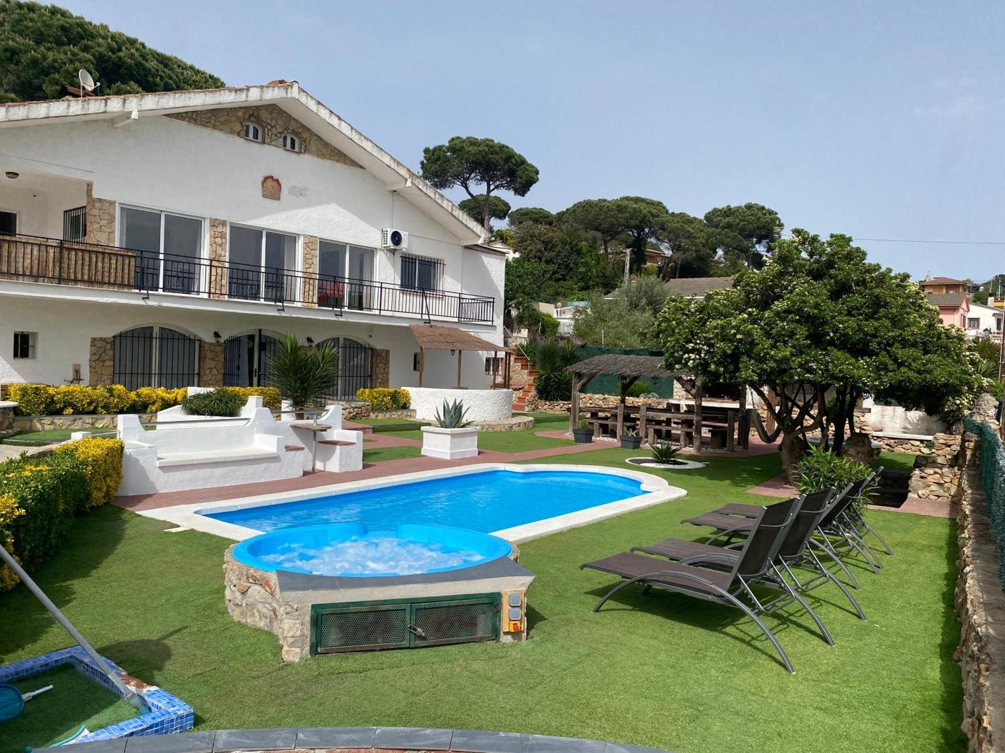 Villa Con Piscina Privada Costa Brava Massanet De La Selva Bagian luar foto